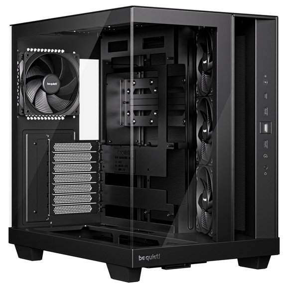 Gabinete PC be quiet! Light Base 500 con ventana y doble cámara