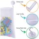 thumbnail image 3 of Bolsa colgante de malla para organizador de juguetes de baño para bebé con ganchos de succión y pegatinas, 3 of 4