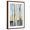 Brown Frame, variant on Art.com Treeline Diptych I Art Print, Brown Frame Wall Art, 21" x 29"