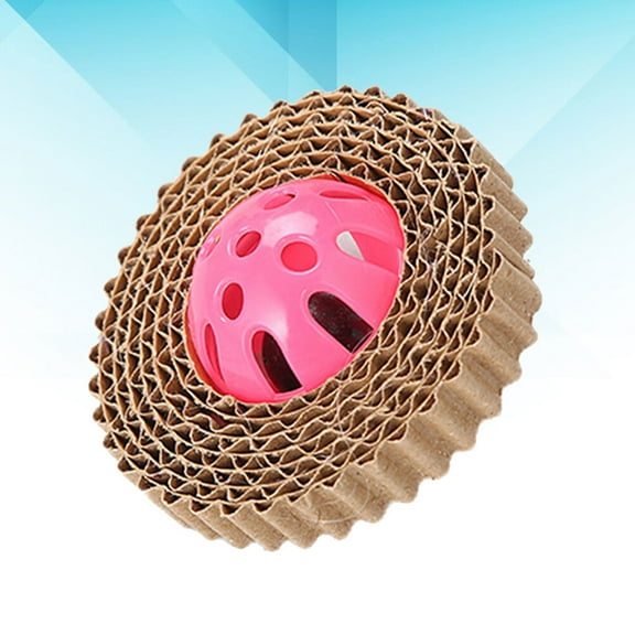 WHAMVOX  Corrugate Cardboard Cat Scratcher Toy Scratching Pet