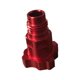 thumbnail image 2 of Adaptador de copa de pulverización, accesorio de juntas de salida, rosca interna de Metal, adaptador de aerógrafo fácil de usar, conector M16,, 2 of 9
