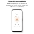 thumbnail image 6 of Nest Thermostat - Smart Thermostat for Home - Programmable Wifi Thermostat - Snow - GA01334-US Bundle with Matching Nest Thermostat Trim Kit Wall Mount Plate GA01837-US, 6 of 7