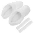 thumbnail image 3 of Dispensador de rollos de papel higiénico con tapa de bambú, soporte de papel redondo decorativo, cubierta para caja de pañuelos para el baño, 3 of 6