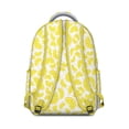 thumbnail image 3 of Lemon Drizzle Backpack - Stylish School Bookbag with Laptop Compartment, Roomy Design for Textbooks & Supplies, Lightweight Citrus Gift, 3 of 6