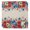Red, Blue, Beige, Green, variant on 4th of July Cloth Napkins, Red Blue Independence Day Floral Star Rustic Washable and Reusable Dinner Napkins Set of 2, Table Napkin for Kitchen Party Birthday Wedding Hotel Housewarming 20"x20"