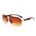thumbnail image 4 of Polarized Driving Women Men Semi Rimless Cycling Sun Shades For Night Vision Driving fashion glasses, 4 of 5