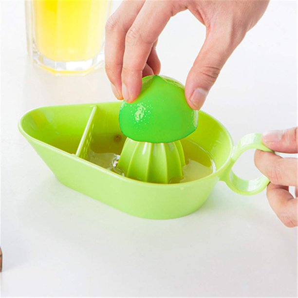 FeelGlad Mini Manual Juicer Citrus Lemon Limes Press Juicer Cup