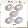 thumbnail image 5 of 4 Inch Diamond Polishing Disc, 16mm Center Hole, 80/400/800/1500/3000 Grit, 5pcs Set for Stone, Glass, and Jewelry Polishing, Ideal for Sanders and Engraving Tools, 5 of 5