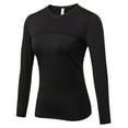 thumbnail image 2 of WBQ Women's Long Sleeve Workout Shirts for Women Loose Fit Yoga Tops Sports Running Shirts Breathable Athletic Tops, 2 of 9