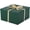 Blackish Green, variant on 1Pcs White Extra Large gift box with lids 13×13×7 Inches gift boxes for presents,Birthday Box (include Ribbon, Paper Shred Filler Gift Card & Envelopes)