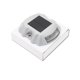 thumbnail image 2 of Luz solar para muelle, farola solar con 6 LED, lámpara impermeable para exteriores para camino de terraza de jardín, 2 piezas (luz normal blanca), 2 of 5