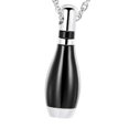 thumbnail image 1 of facefd Acier Inoxydable Tube Pendentif Collier Creux Capsule pour les Cendres Bijoux, 1 of 9