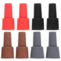 WHAMVOX Raindrops 8 Pcs Reusable Wine Bottle Stopper Soft Silicone Seal Plug Leak Proof Wine Sealing Stoppers