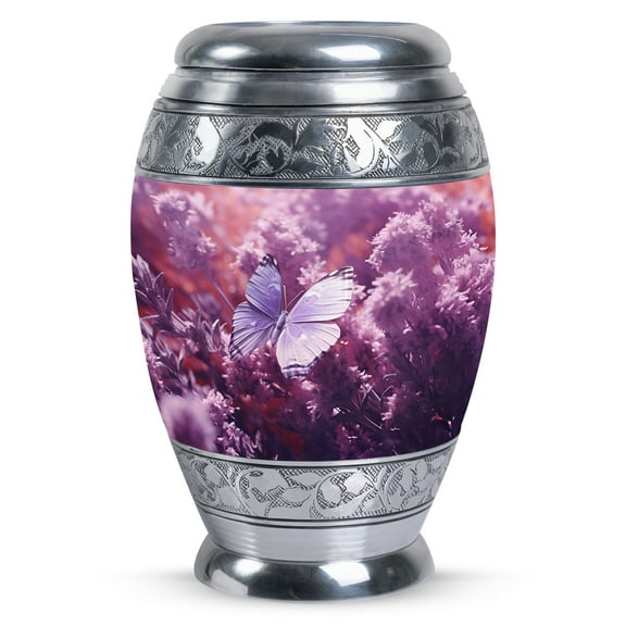 Large Urns For Human Ashes - Butterfly Urns For Human Ashes Adult - Human Urns For Ashes - Cremation Urns For Human Ashes Adult Male - Urns For Human Ashes Adult Female (Size - 10Inch)