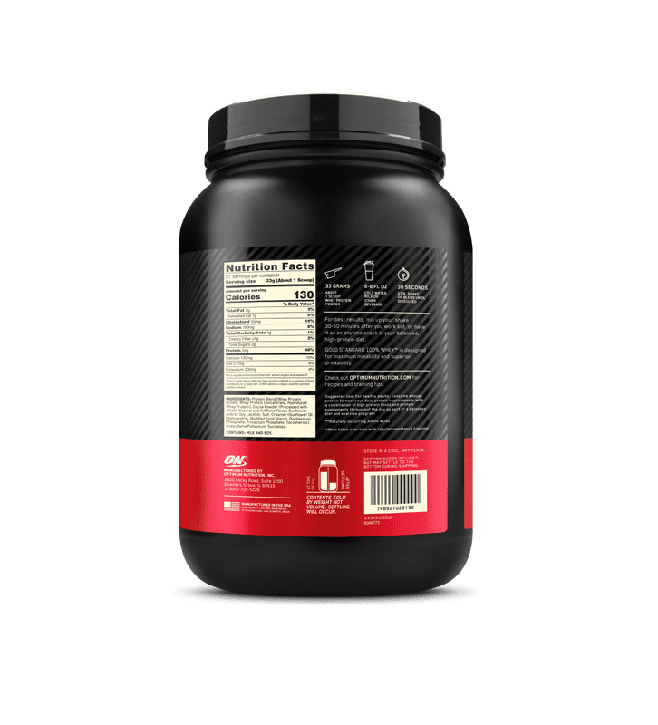 Buy Optimum Nutrition, Gold Standard 100 Whey Protein Powder, 24g