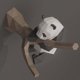 thumbnail image 5 of esculturas de papel, decoraciones de pandas, artesanías, esculturas de pared, decoraciones de animales, manualidades con tarjetas, patrones geométricos, juguetes, esculturas para el hogar, decor, 5 of 5