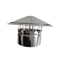 thumbnail image 4 of Tapa de chimenea para chimenea, cubierta de ventilación de techo resistente a la intemperie para cierre de conductos, calefacción y refrigeración Diámetro de 75 mm, 4 of 9