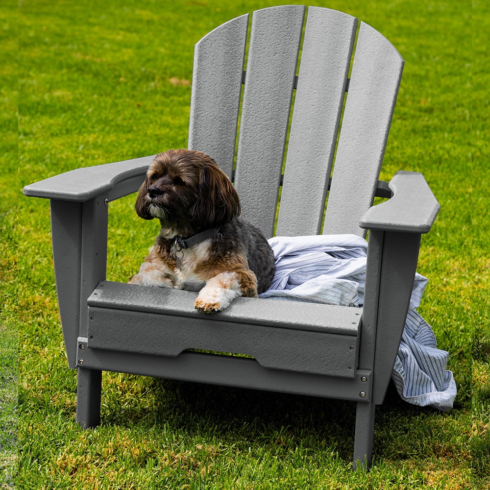 adirondack chair plastic grey