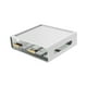 thumbnail image 1 of Organizador de escritorio multifuncional separado con compartimentos de almacenamiento apilables Blanco 2 niveles, 1 of 9