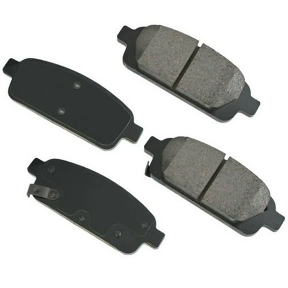 Akebono PRO-ACT Ultra-Premium Brake Pad Set, Ceramic Fits select: 2011-2015 CHEVROLET CRUZE, 2016 CHEVROLET CRUZE LIMITED