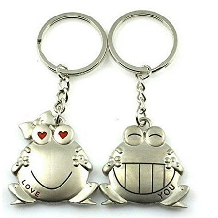 Cookids Romantic Big Mouth Frogs Couple Keychain Metal Boy Girl Love Lovers Sweethearts Key Chain Ring Cookids Romantic Big Mouth Frogs Couple Keychain Metal Boy Girl Love Lovers Sweethearts Key Chain Ring