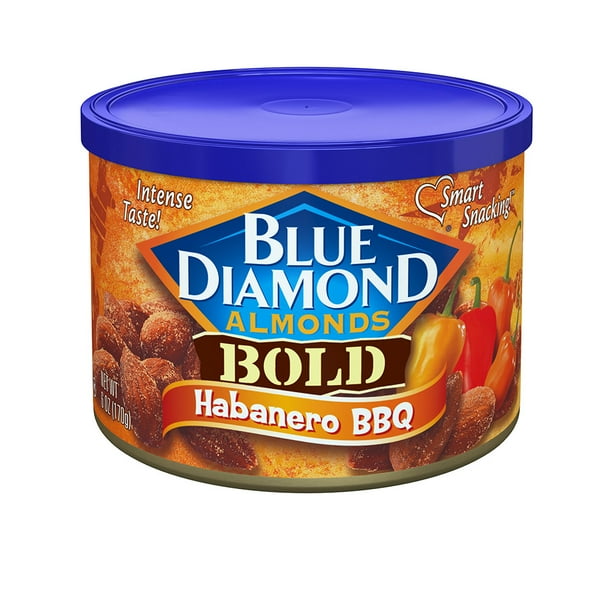 Blue Diamond Bold Habanero BBQ Almonds, 6 oz