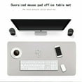 thumbnail image 1 of Office Desk Pad Waterproof PVC Leather Mouse Pad Desk Writing Mat Office/Home, 1 of 4