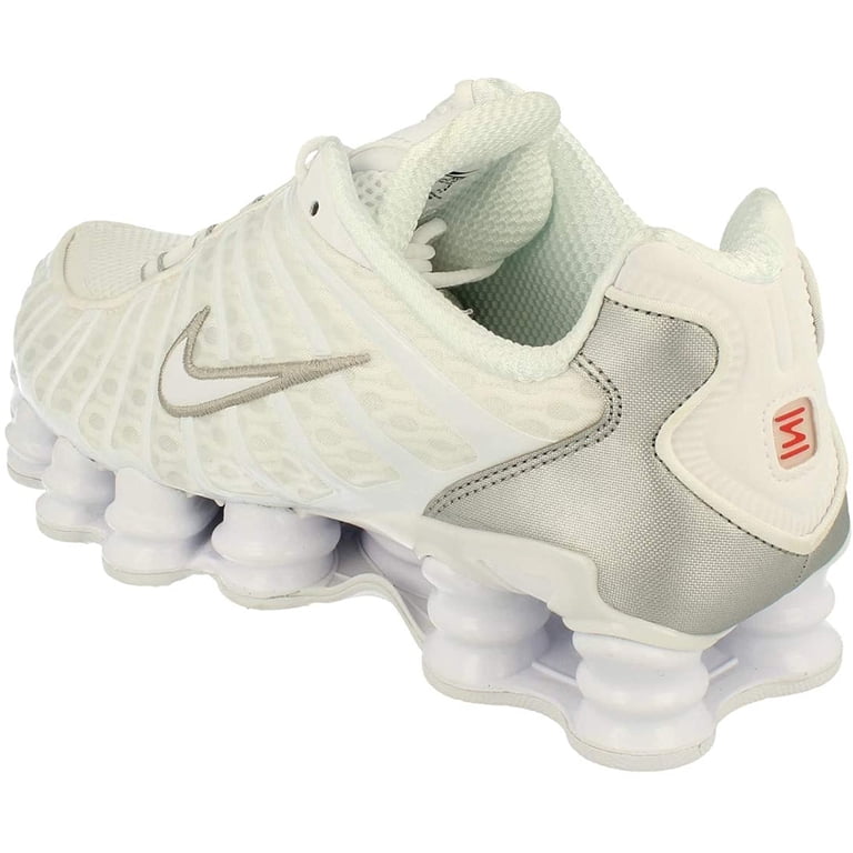 NIKE SHOX TL WHITE METALLIC SILVER - AV3595-100 - Walmart.com