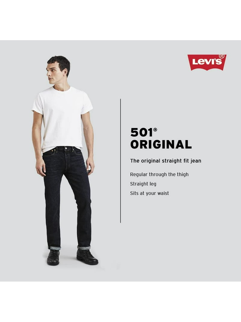 Levi's Men's 501 Original Fit Jeans Regular 40W x 29L Dirienzo