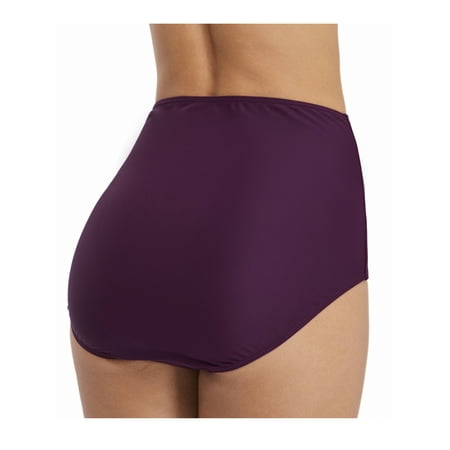 Women Sexy High Waist Bikini Trunks Shirred Tummy Control Tankini Shorts Swimming Bottom Bathing Suit