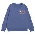 thumbnail image 3 of KAUOD Boys Girls Back to School Crewneck Sweatshirt Kids Fourth Grade Graphic Oversized Pullover Tops Lightweight Long Sleeve Shirt, 3 of 7