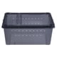 thumbnail image 2 of Caja De Plástico Negro Transporte De Cría Caja De Alimentación De Alimentos, 2 of 9