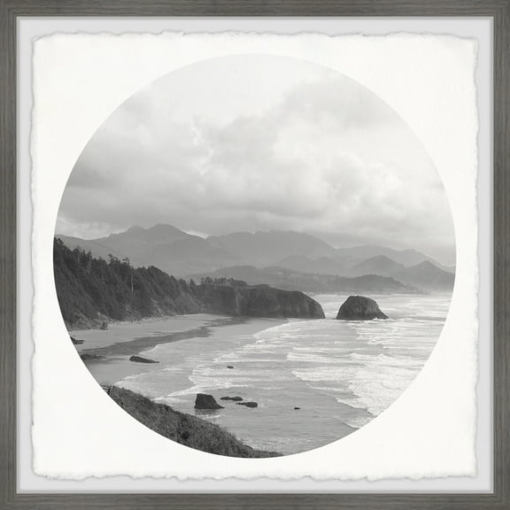 Marmont Hill High Rock Cliffs Framed Painting Print