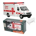 thumbnail image 2 of Vehículo de ambulancia de juguete, coche de juguete de ambulancia, camión de juguete de ambulancia de aleación, vehículo de emergencia de juguete de durabilidad extendida, 2 of 14
