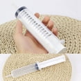 thumbnail image 4 of BE Brand Large Plastic Syringe - Sterile 100ml Reusable Measuring Tool for Scientific Nutrient Delivery, Kitchen & Garden Use (Single, Clear), 4 of 7