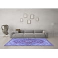 thumbnail image 3 of Ahgly Company Indoor Rectangle Persian Blue Traditional Area Rugs, 8' x 12', 3 of 4