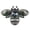 Blue, variant on BIMZUC Brooch Jewelry Retro Bee Shape Alloy Attractive Decorative Rhinestones Pin Ornament for Coat Suit Green 2.36 inches / 6 cm
