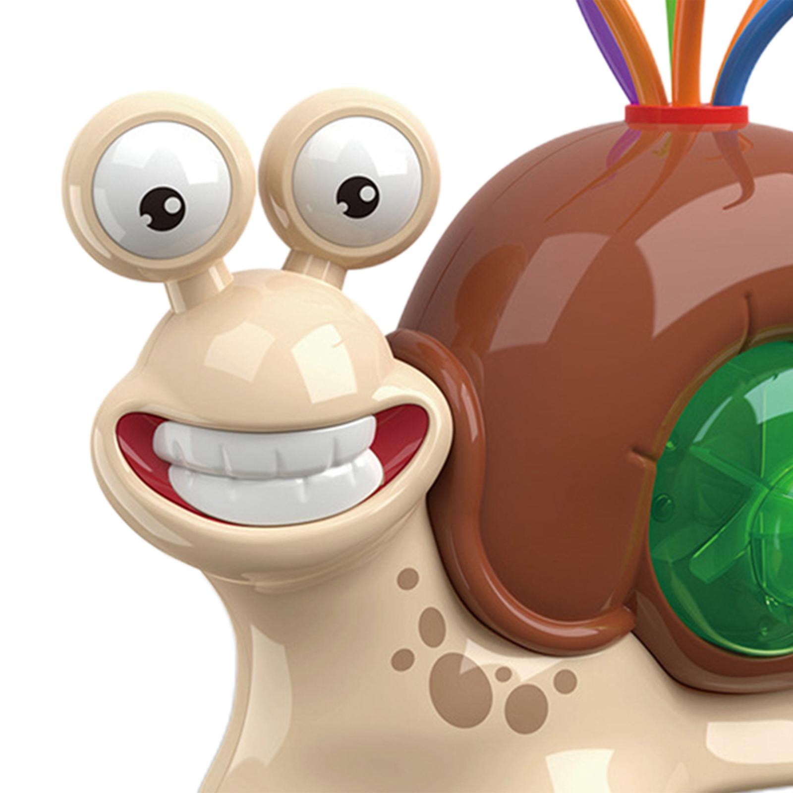 LeeQinersw Snails Sprinklers Outdoor Toy Summer Backyard Toy, Cartoon Games, Water Sprayer, Water Pressure Lift Toy for Garden, Lawn, Backyard, 3 Years and up tube sprayer