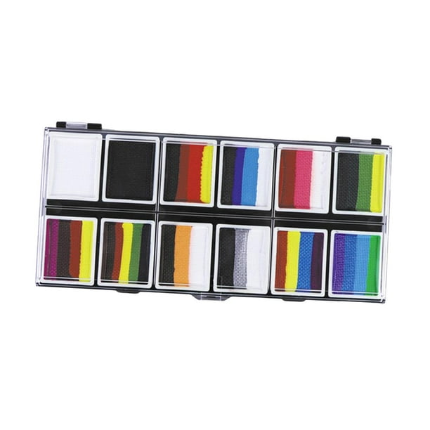 Face Body Paint Professional Face Body Paint Palette Face Paint para de vacaciones Estilo A Jinwen Pintura de cara y cuerpo