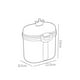 thumbnail image 5 of Contenedor de polvo para bebés ANGGREK Caja de almacenamiento de leche en polvo Dispensador portátil con cuchara, 5 of 8