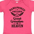 thumbnail image 4 of Inktastic Handpicked for Earth by My Great Grandpa in Heaven Boys or Girls Baby Bodysuit, 4 of 5