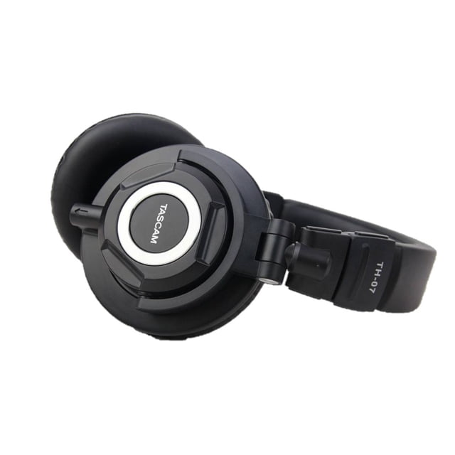 Audífonos para Monitoreo TASCAM TH-07 Estéreo 100dB 50mm Negro Longitud del cable 2.6m