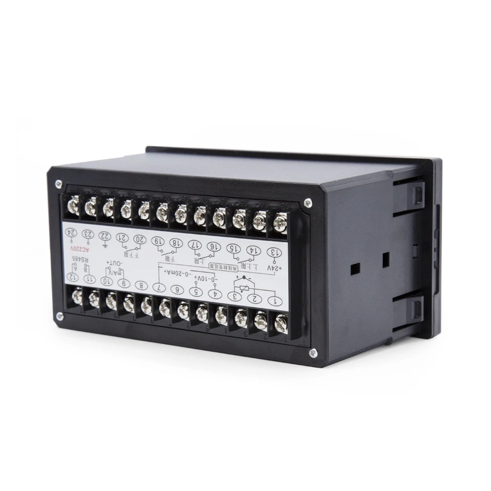 DC24V Water Oil Liquid Level Pressure Controller, Light Column Display Universal Input 4-20MA Transmitter Sensor For Pump ,Digitally Adjustable