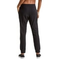 thumbnail image 3 of Hanes Originals Women’s Cotton Joggers, 29" (Plus Size) Black 2X, 3 of 6