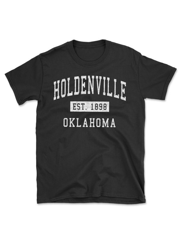 Holdenville Oklahoma Classic Established Men's Cotton T-Shirt