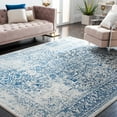 thumbnail image 2 of SAFAVIEH Evoke Trena Floral Area Rug, Ivory/Navy, 6'7" x 6'7" Square, 2 of 9