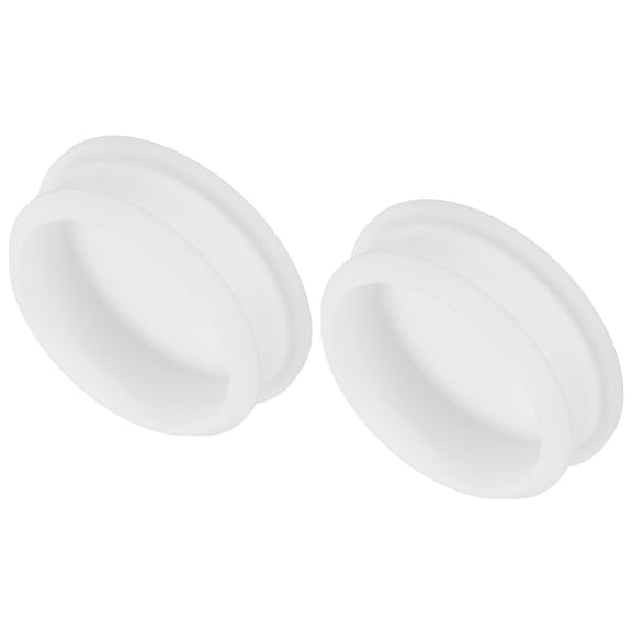 Uxcell Silicone Hole Plugs Flush Type Panel Round Hole Plugs 50mm Diameter 2Pcs
