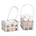 thumbnail image 4 of Cesta y huevos en miniatura para casa de muñecas a escala 1:12. Cesta de almacenamiento con huevos. Juguetes para niños. Cocina., 4 of 14