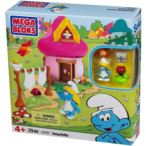 mega bloks the smurfs