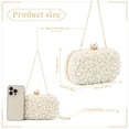 thumbnail image 2 of Bolso de noche Emprier Pearl Beaded Clutch para mujer, 2 of 5